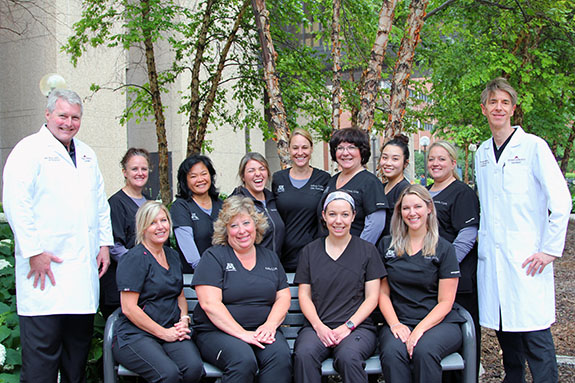 Group picture of the Orthodontic faculty members